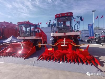 中機(jī)美諾攜9335、9360高效智能型青貯產(chǎn)品亮相2022新疆農(nóng)博會(huì)，引領(lǐng)畜牧飼料機(jī)械化新篇章